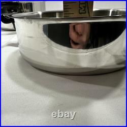 Saladmaster System 7 TP304-316 Surgical Stainless 7 Qt Stock Pot with Dome, Insert