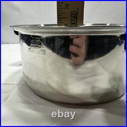 Saladmaster System 7 TP304-316 Surgical Stainless 7 Qt Stock Pot with Dome, Insert