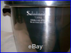 Saladmaster T304S 10qt. Stainless steel stock pot