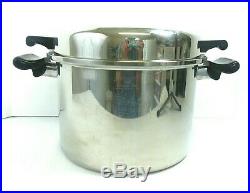 Saladmaster T304S 12 Qt Roaster Stock Soup Pot Very Large