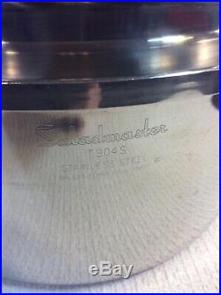 Saladmaster T304S 7qt Stainless Steel Stock Pot With Vapo Lid
