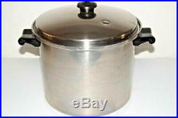 Saladmaster T304S Stainless Steel Waterless Cookware 10 qt Stock Pot with Lid