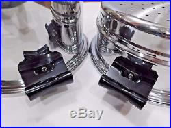 Saladmaster T304s 8 Qt Roaster Stock Pot & Steamer 5 Ply Waterless Cookware