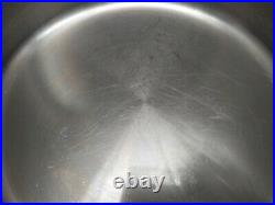 Saladmaster Versa Tec TP304-316 Surgical Stainless 7Qt Stockpot Dutch Oven Lid