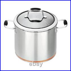 Scanpan Coppernox 24cm / 7.2L Stock Pot with Lid