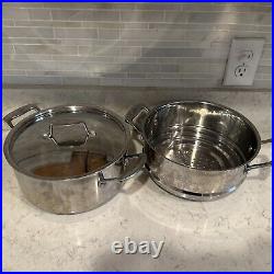 Scanpan Fusion 5 24cm 7.6L Stock Pot & Steamer