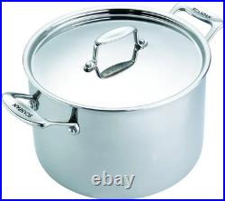 Scanpan Fusion 5 8 Qt. Covered Stainless Stock Pot Scanpan Fusion 5 8 Qt. Covered Stainless Stock Pot