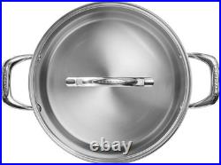 Scanpan STS 11 1/2 Qt. Covered Stainless Stock Pot