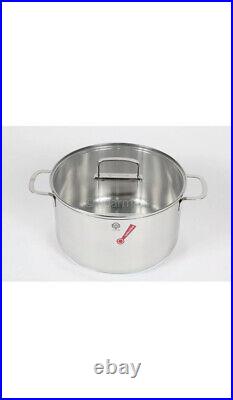 Schulte-Ufer stainless steel Professional cookware stockPot 10qt, 28cm Germany