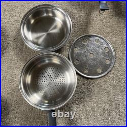 Seal-O-Matic Thermium Multi-Plex Stainless Steel USA Set 13 Pc Vtg