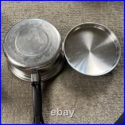 Seal-O-Matic Thermium Multi-Plex Stainless Steel USA Set 13 Pc Vtg