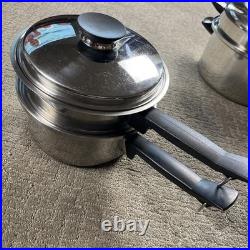 Seal-O-Matic Thermium Multi-Plex Stainless Steel USA Set 13 Pc Vtg