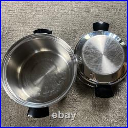 Seal-O-Matic Thermium Multi-Plex Stainless Steel USA Set 13 Pc Vtg