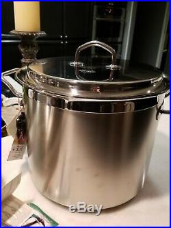 Silga Cookware Italy Pots Pans 18/10 Stainless Steel Teknika Price dropped