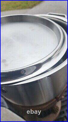 Silga Teknika Cookware Large Kettle Stock Pot #12028 NWT