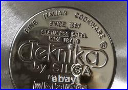 Silga Teknika Cookware Pot Kettle Saucepan Low Casserole 3 L #13020 NWT