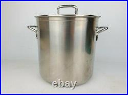 Sitram Component Commercial Grade France 26-t Stainless Steel Clad Pot