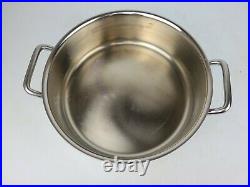 Sitram Component Commercial Grade France 30-r Stainless Steel Clad Pot