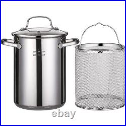 Soup Pot Stew Pot Fryer Stainless Steel Kitchen Accessories Kitchen Cookware NW
