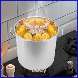 Stainless Steel 100QT Turkey Fryer Crawfish Boil Pot Seafood Boil Stock Pot