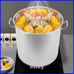 Stainless Steel 100QT Turkey Fryer Crawfish Boil Pot Seafood Boil Stock Pot