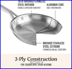 Stainless Steel 6-Qt Stock Pot with Lid