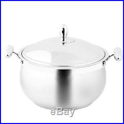 Stainless Steel Cooking Pot Set. High Quality Set