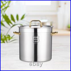 Stainless Steel Cookware Stockpot Stock Pot for Hotel Household Buffet