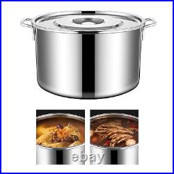 Stainless Steel Cookware Stockpot Thick Heavy Duty Stock Pot Large Capacity HG Stainless Steel Cookware Stockpot Thick Heavy Duty Stock Pot Large Capacity HG
