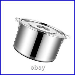 Stainless Steel Cookware Stockpot Thick Heavy Duty Stock Pot Large Capacity HG Stainless Steel Cookware Stockpot Thick Heavy Duty Stock Pot Large Capacity HG