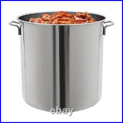 Stainless Steel Seafood Boil Pot with Basket Shrimp Boil Stock Pot with Strainer Stainless Steel Seafood Boil Pot with Basket Shrimp Boil Stock Pot with Strainer