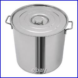 Stainless Steel Seafood Boil Pot with Basket Shrimp Boil Stock Pot with Strainer