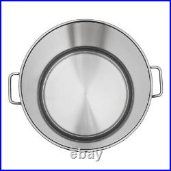 Stainless Steel Seafood Boil Pot with Basket Shrimp Boil Stock Pot with Strainer Stainless Steel Seafood Boil Pot with Basket Shrimp Boil Stock Pot with Strainer