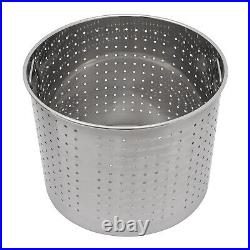 Stainless Steel Seafood Boil Pot with Basket Shrimp Boil Stock Pot with Strainer Stainless Steel Seafood Boil Pot with Basket Shrimp Boil Stock Pot with Strainer