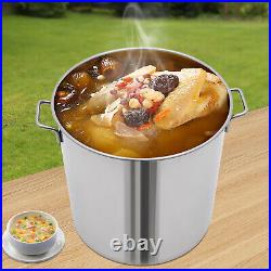 Stainless Steel Seafood Boil Pot with Basket Shrimp Boil Stock Pot with Strainer Stainless Steel Seafood Boil Pot with Basket Shrimp Boil Stock Pot with Strainer