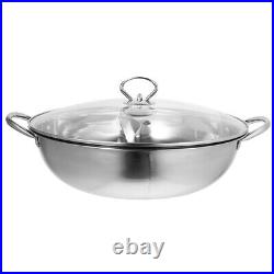 Stainless Steel Stock Pot Divided Hot Cooker with Divider Pots