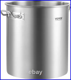Stainless Steel Stockpot, 42 Quart Large Cooking Pots, Cookware Sauce Pot wit