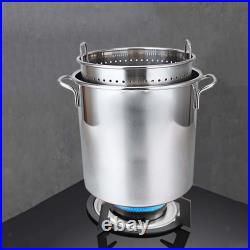 Stainless Steel Stockpot Large Soup Pot for Household Commercial Canteens