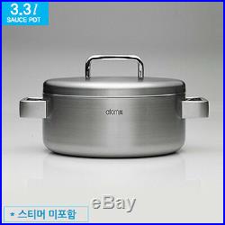Stainless steel cooking pot