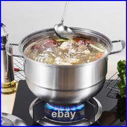 Steamer Pot Stainless Steel Steamer Stock Pot Steamer 3 Layer Steamer