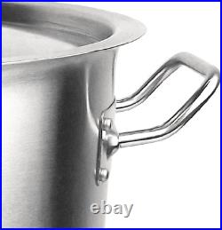 Stock Pot 50Lt Top Grade Thick Stainless Steel 40CM 18/10
