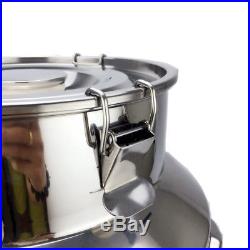 Stock Pot Stainless Steel Bucket Barrel Drum For BEER Wine Keg Oil Rice Tank HOT