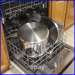 Stock Pot Tri-Ply 18/10 Professional Grade Induction Ready with Stainless Stee Stock Pot Tri-Ply 18/10 Professional Grade Induction Ready with Stainless Stee