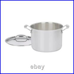 Stockpot 8 Quart Stainless Steel Cuisinart Chef s Classic 766-24 Chefs
