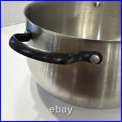 Swiss Kuhn Rikon Switzerland 18/10 Stainless Steel 6qt Pot No Lid Excellent