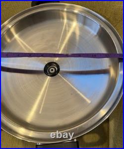 T304 12 Qt Stockpot 5 Ply Surgical Stainless Fryer Gumbo Soup Sauce Vinted Lid