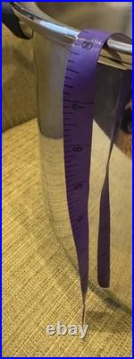 T304 12 Qt Stockpot 5 Ply Surgical Stainless Fryer Gumbo Soup Sauce Vinted Lid