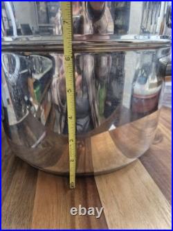 T304 Surgical Stainless-Steel 4-Square Pot, Steam Control Lid & Poaching Inserts