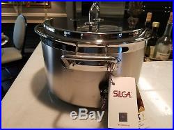 Teknika by SILGA Made in Italy New Massive Stockpot pot pan Stainless Steel