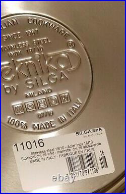 Teknika by SILGA Stainless Steel 18/10 Stockpot 16cm #11016 NEW